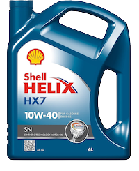 Shell Helix HX7 10W/40 SN